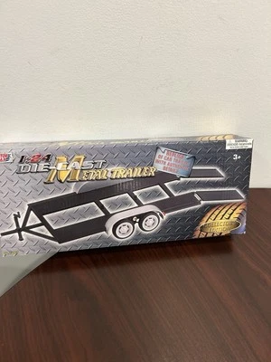 Remolque de metal fundido a presión Motor Max escala 1:24 #76001 edición coleccionista 1 Foto 1 de 2