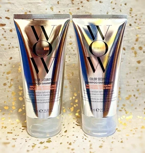 2x~Color Wow~Color Security Shampoo~75ml/2.5 fl oz each~Travel Size~NWOB~Sealed~ - Picture 1 of 1