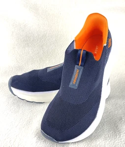 Zapatos sin cordones Jackshibo para hombre soporte ortopédico para el arco 9,5 M negros punta ancha - Imagen 1 de 11