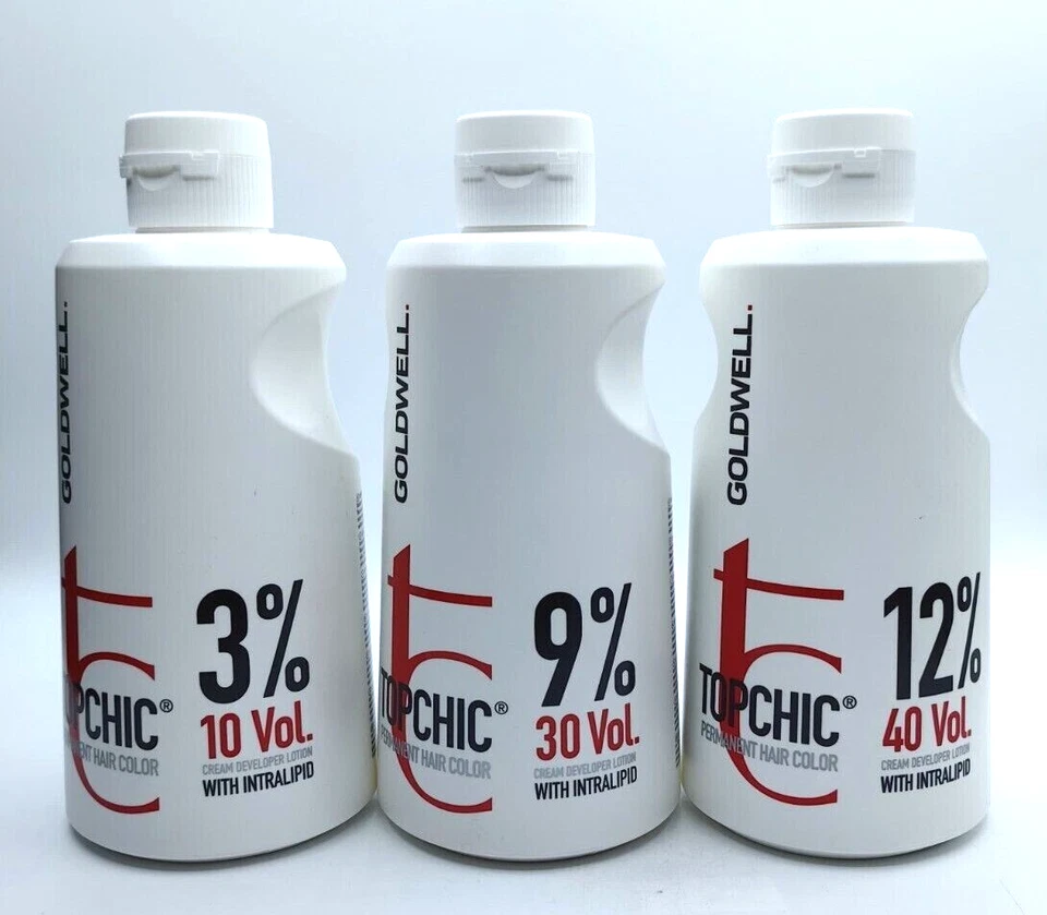 Goldwell Topchic Cream Developer Lotion verschiedene Prozente 1000ml - Bild 1 von 1