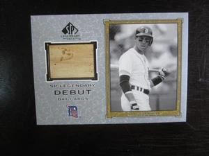 2001 SP Legendary Cuts # B-AT Alan Trammell Bat Card Detroit Tigers - Picture 1 of 2