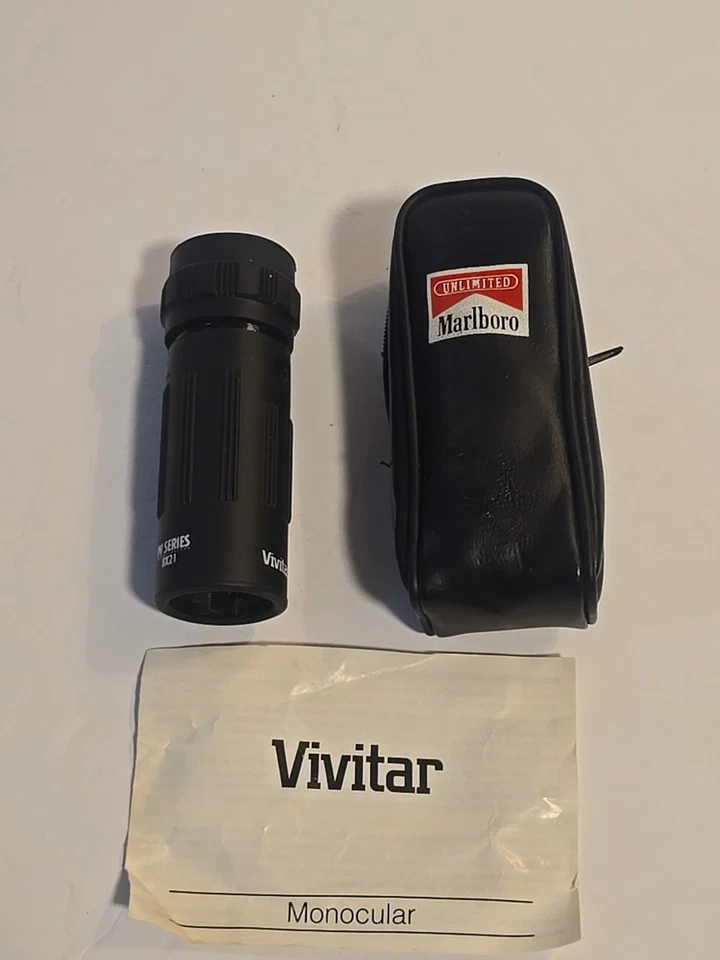 Marlboro Unlimited Vivitar Monocular PV Series 8x21 - Image 1 of 4
