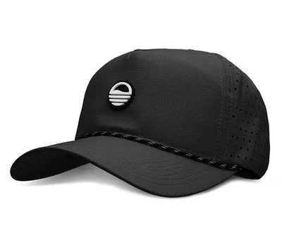 Sunday Golf Porter Lite Hat Golf Cap Adjustable Black