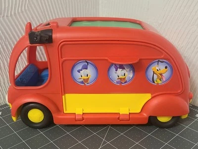 Cámper de crucero Mattel Disney Mickey Mouse Clubhouse 2014 rojo amarillo verde azul Foto 1 de 4