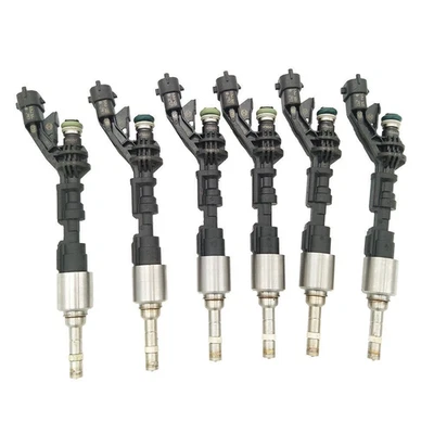 6X INYECTORES DE COMBUSTIBLE NUEVOS FJ1113 FX239F593AC PARA JAGUAR TIPO F XJ XF 2013-2015 3,0 L Foto 1 de 4