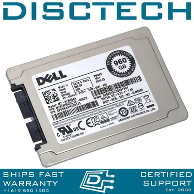 Dell Samsung PM863 MZ-8LM960A 07HCG 1.8in Micro SATA 960GB 6Gb/s SATA SSD - Image 1 of 4