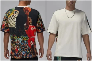 Camiseta NIKE AIR JORDAN 85 GRÁFICA JUMPMAN AOP TALLA XL (FZ1969 133) - Imagen 1 de 11