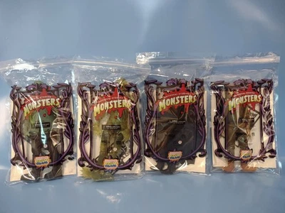 NECA Universal Monsters Loot Crate Crypt Club Lot of 4 Creature Drac Wolf Frank - Image 1 of 4