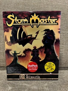 STORM MASTER IBM PC Game 5.25/3.5 Floppy 1992 Silmarils BIG BOX complete as new! - Picture 1 of 5