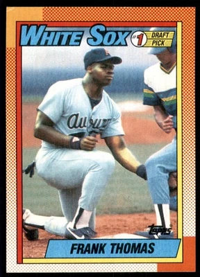 1990 Topps Frank Thomas RC Chicago White Sox #414 - Image 1 of 2