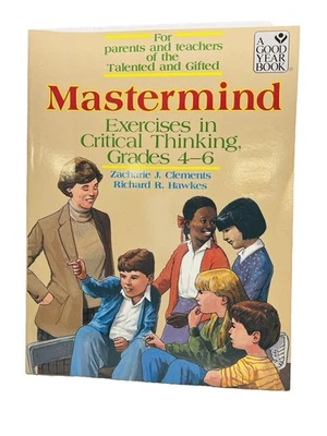 Mastermind Exercises in Critical Thinking Grades 4-6~Talented and Gifted ~ F1 13 - Image 1 of 4