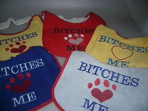 BIG DOG NEWFOUNDLAND ST BERNARD SLOBBER DROOL BIB ANY DOG THAT SLOBBERS - Picture 1 of 2