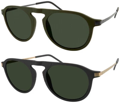 Gafas de sol polarizadas ovaladas Modo 3D Lab Delta con puente de ojo de cerradura M3DDETS - Italia Foto 1 de 4