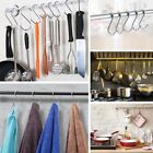 Silver Home Kitchen Holder Hanger Hook S Shaped Storage Rack Clasps Hooks