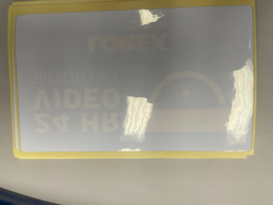 Adesivo adesivo autêntico 12X FLIR LOREX 24 horas vigilância por vídeo - Imagem 1 de 1