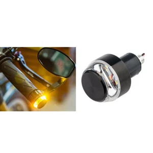 1X Motorcycle Handlebar Turn Signal Corner Light For 22mm/25mm Handlebar - Picture 1 of 7