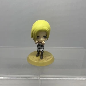 2015 Attack On Titan Annie Leonhart Chibi Banpresto 2.5” Figurine With Stand - Picture 1 of 10