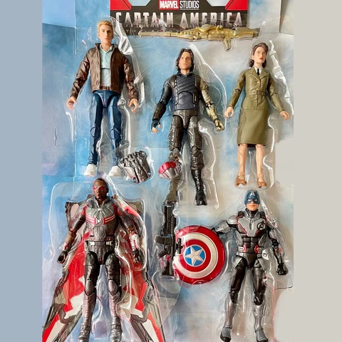 Marvel Legends Captain America MCU Winter Soldier Sharon Peggy Carter Zemo UPICK Cover