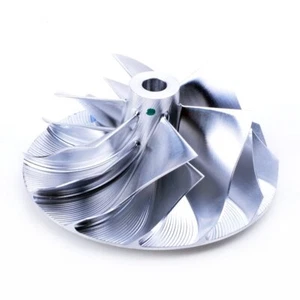 Rueda compresora turbo Billet TRITDT 57/68mm 6+6 reversa para B03G - Imagen 1 de 3