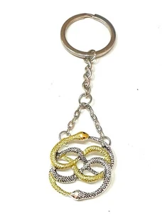 La Storia Infinita Auryn Portachiavi Unisex Atreiu Bastian Nichel Free Snake - Picture 1 of 2