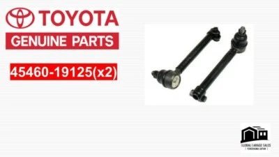 Juego de extremo derecho e izquierdo genuino Toyota Corolla CP Coupé AE86 OEM Japón Foto 1 de 3