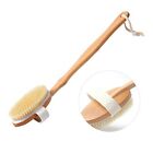 Shower Brush - Body Exfoliating Brush with Soft and Natural Bristle, Back Scrubb