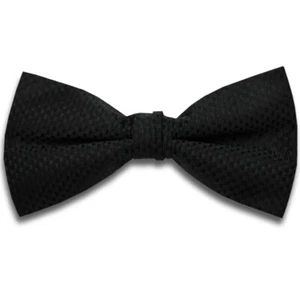 Sophos Mens All Over Check Bow Tie - Stand Out Black - Presentation Box - Picture 1 of 5