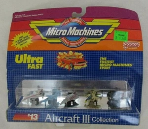 Nuovo con scatola 1988 Galoob Micro Machines Ultra Fast #13 Aircraft III Collection - Foto 1 di 2