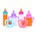 Plastic Nipple Bottle Dollhouse Toys 10/12/14inch Doll Magic Milk Juice Bott _cn