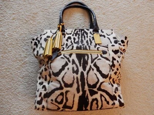 COACH OCELOT HAIRCALF HANDBAG F21165 - ORIGINALLY $1600 - BEAUTIFUL! - Picture 1 of 7