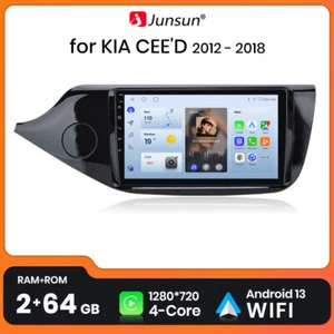 64GB Android 13 Autoradio GPS Navi CARPLAY AUTO WiFi Für KIA CEED 2012-2016 DAB+ - Bild 1 von 14