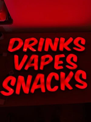 LED Leuchtreklame Schild | Werbeschild | Kiosk 24-7 | - Bild 1 von 3