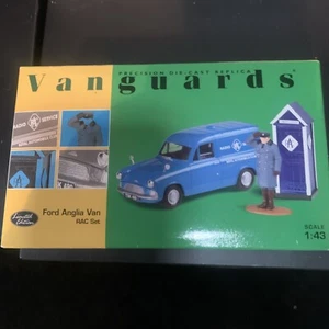 Corgi Lledo Vanguards VA00413 Ford Anglia Van RAC Set Ltd Edition NEW - Picture 1 of 1