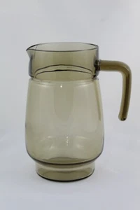 Jarra de Vidrio CRISTAL GRIS. Años 70 Francia. Capacidad 1,5 Litros - Imagen 1 de 5