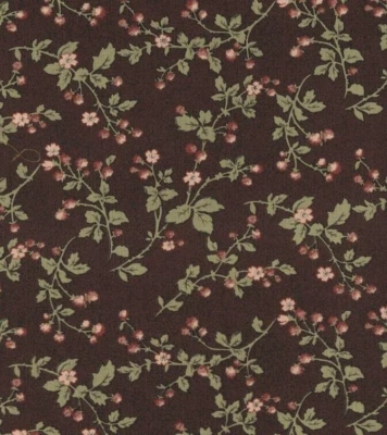 BTHY Brannock & Patek Moda Vintage Primitive Folk Art c1997 Chocolate and Pink - Image 1 of 3