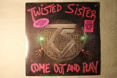 Twisted Sister - Come Out And Play US orig' SEALED Atlantic LP 1985 Heavy Metal - Image 1 of 2