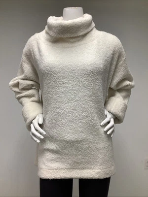 Suéter Loft Cuello Tortuga Color Crema Mujer Talla Pequeña, NUEVO. Foto 1 de 4