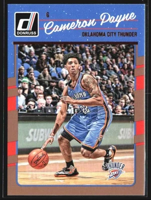 Donruss Cameron Payne #148 TS1 2016-17 Foto 1 de 2