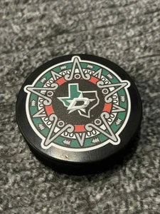 Dallas Stars NHL Hispanic Heritage Night Hockey Puck - Picture 1 of 3