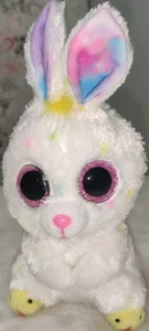 Ty Beanie Boos - DUSTY the Easter Bunny Rabbit 6" Stuffed Animal Toy - Picture 1 of 3