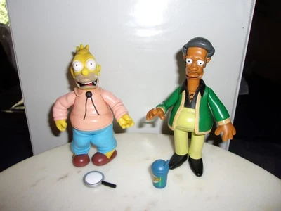 SIMPSONS WOS INTERACTIVO SUELTO lote 2 GRAMPA APU KWIK E MART Foto 1 de 2
