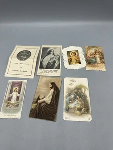 Folleto de oración efímero religioso cristiano vintage folleto católico lote - Imagen 1 de 8