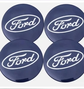 Ford C-MAX, EcoSport, Edge, Escape, Fiesta, Focus, Fusion Blue Center Cap - Picture 1 of 2