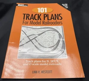 101 TRACK PLANS MODEL RAILROADERS BY WESTCOTT FOR N, HO, S AND O SCALE TRAINS - Imagen 1 de 2