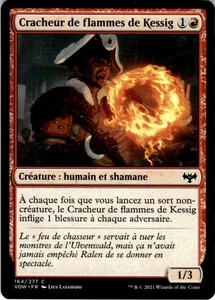 2021 Innistrad: Crimson Vow Kessig Flamebreather French #164 Light Play - Picture 1 of 2