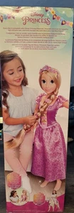 Disney Princess Rapunzel Doll JAKKS 32” Tall Poseable My Size Life Articulated - Picture 1 of 8