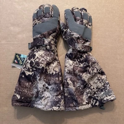 Cabela's WATERFOWL GORE-TEX Insulated Warm DECOY GLOVES Heavyweight Camo Large - Image 1 of 3