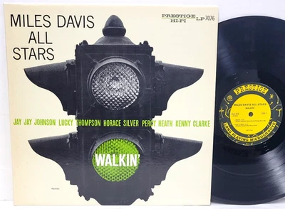 MILES DAVIS ALL STARS Walkin' 1986 LP PRESTIGE OJC-213 NEAR MINT Vinyl - Image 1 of 2