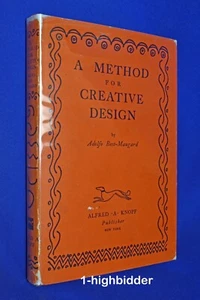 1949 A Method For Creative Design Hardcover mit seltenem DJ Adolfo Best-Maugard - Bild 1 von 8
