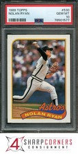 1989 TOPPS #530 NOLAN RYAN ASTROS HOF PSA 10 B3699825-577